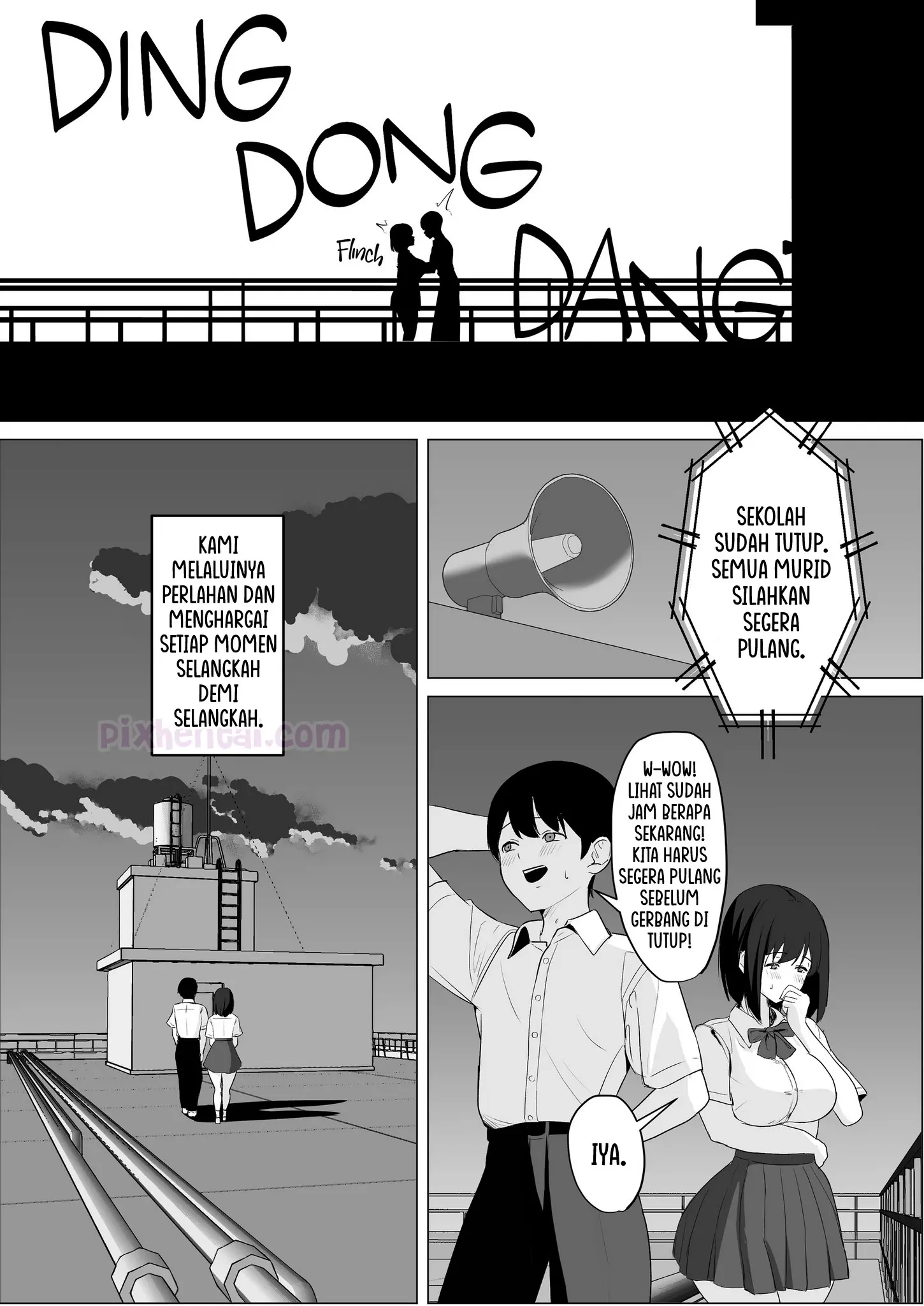 Komik hentai xxx manga sex bokep Kareshi ja Kikenai Seiso Kanojo no Oho goe 9